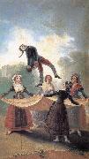 Francisco Goya Straw Mannequin oil painting artist